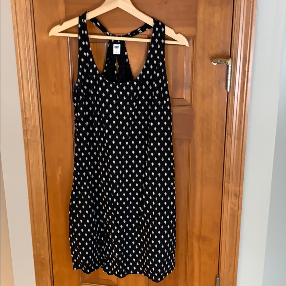 Black and White printed dress